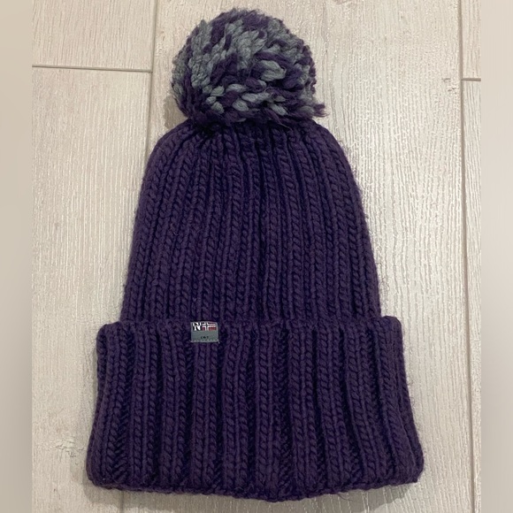 Napapijri Semiury Beanie in Purple - Picture 2 of 5